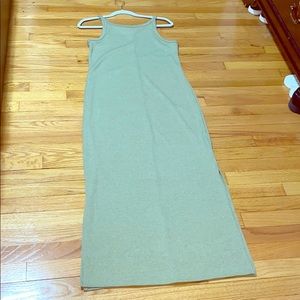 Women’s sleeveless rib knit dress
